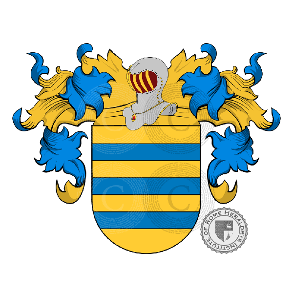 Coat of arms of family Sueiro