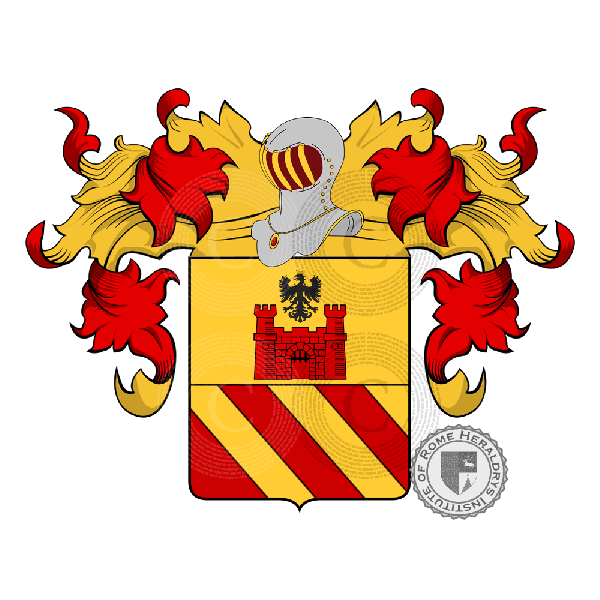Coat of arms of family Arzago