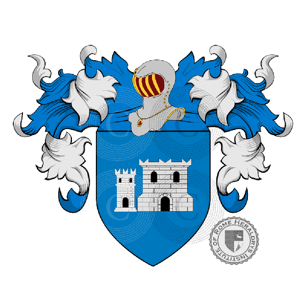 Coat of arms of family Oderico