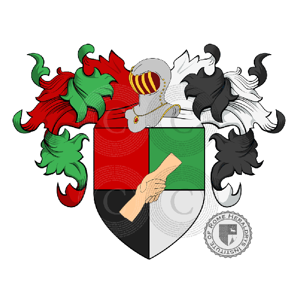 Coat of arms of family Fe