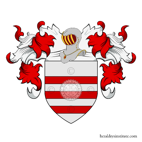 Coat of arms of family Alduini