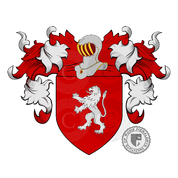 Coat of arms of family Avvogadi