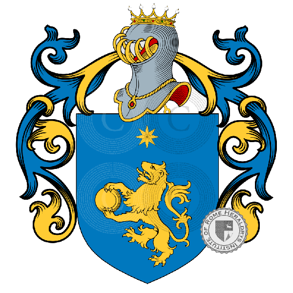 Coat of arms of family Luchini