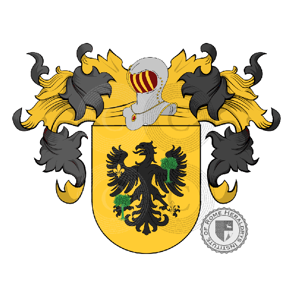 Coat of arms of family Carroz
