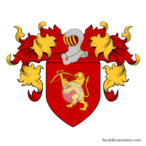 Coat of arms of family Balestreri