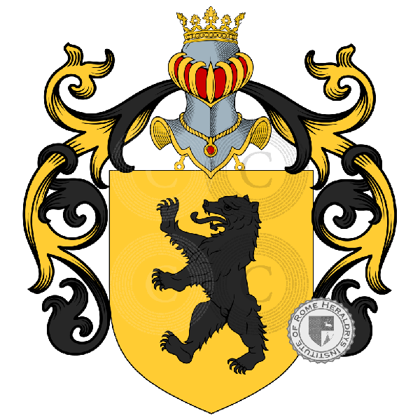 Wappen der Familie Orso