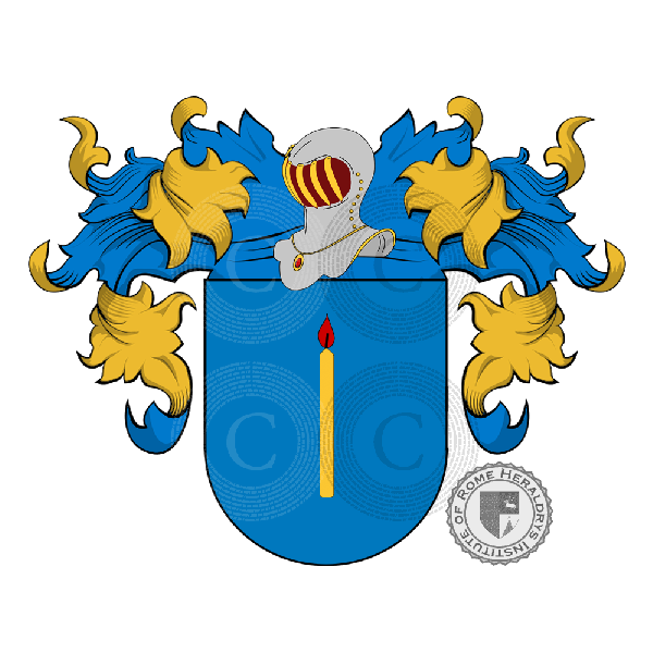 Coat of arms of family Mancio