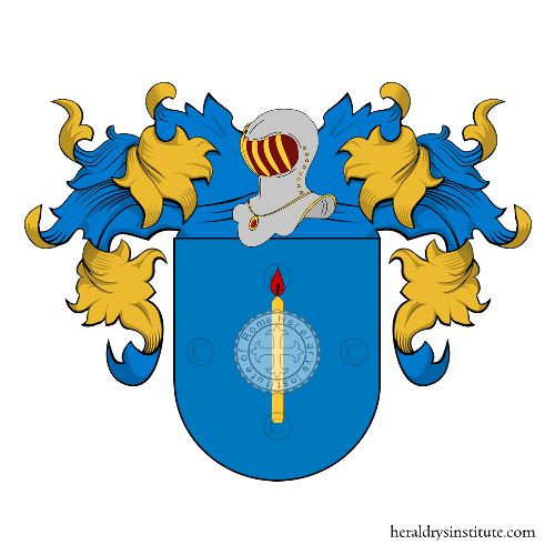 Coat of arms of family Mancio