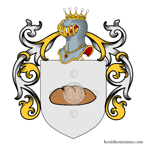 Wappen der Familie Pane   ref: 21832