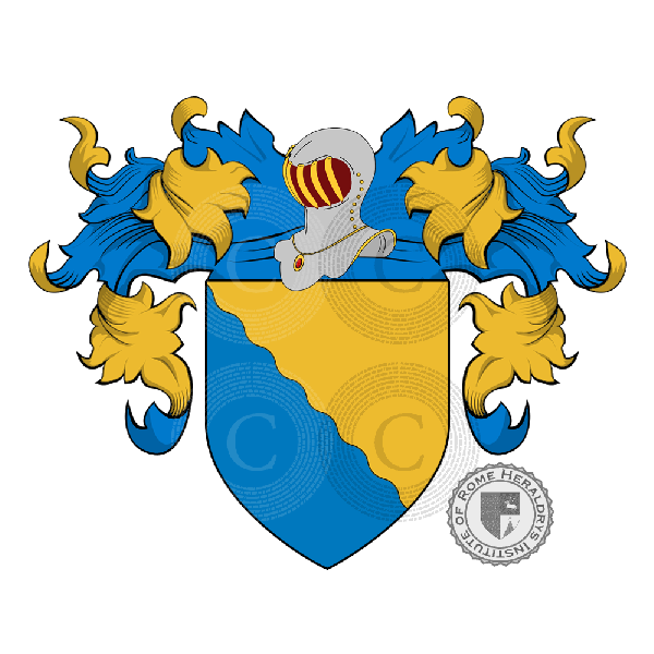 Coat of arms of family Dalla Moneta