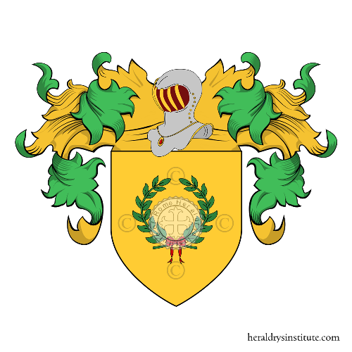 Coat of arms of family Vittoria