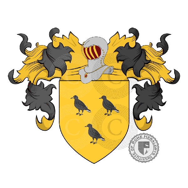 Coat of arms of family Iberti