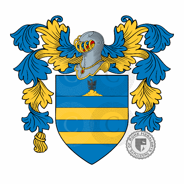 Coat of arms of family Marzaro