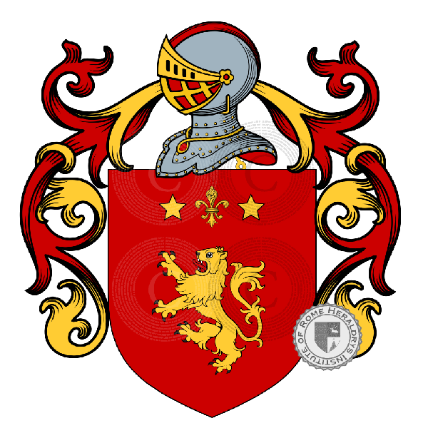 Coat of arms of family Rivelli