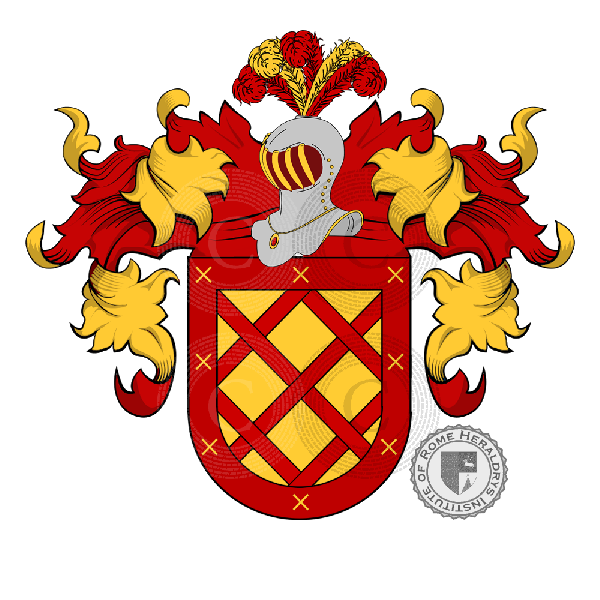 Coat of arms of family Fernández De Terán