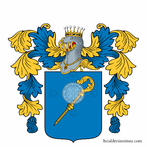 Coat of arms of family Anastasio