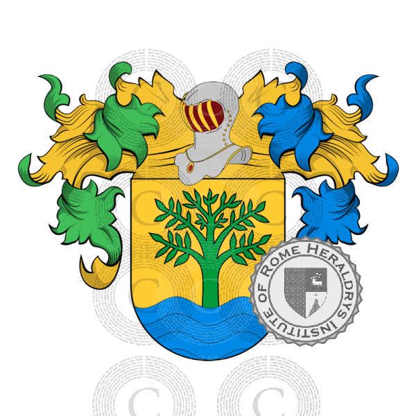 Coat of arms of family Alberti