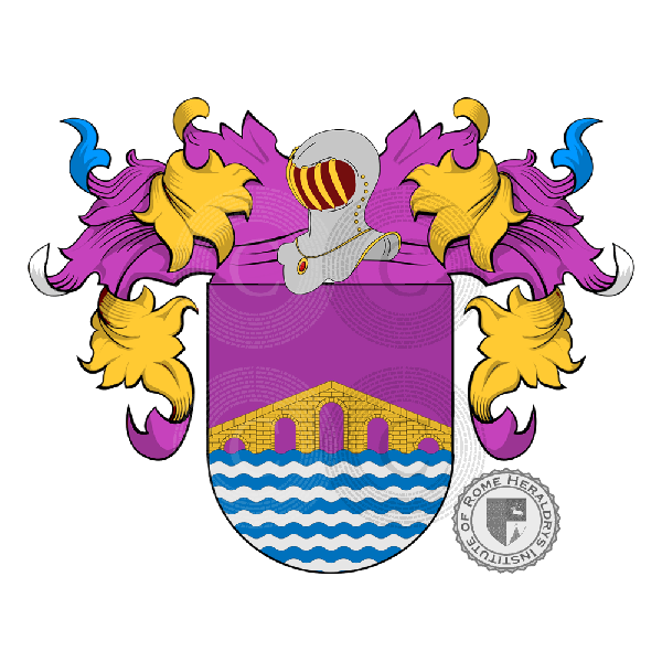Wappen der Familie Polidano