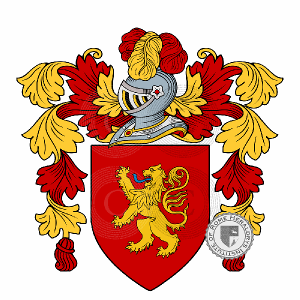 Coat of arms of family Boreggio