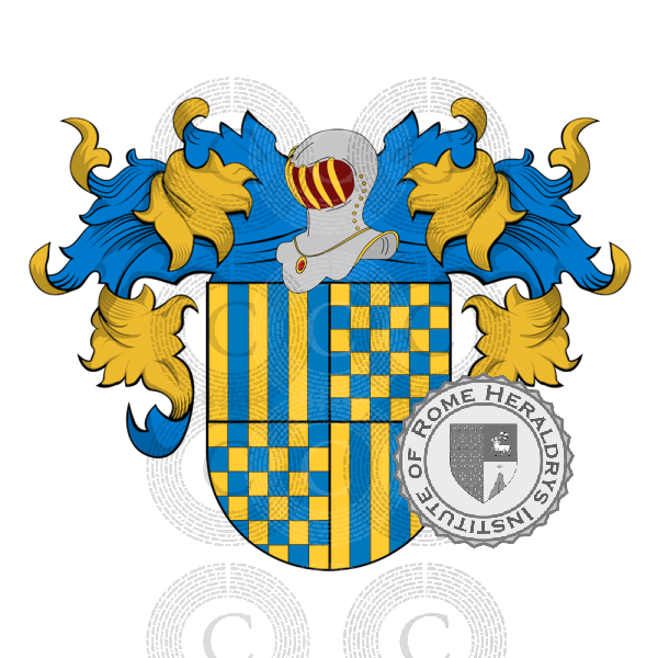 Coat of arms of family Preto