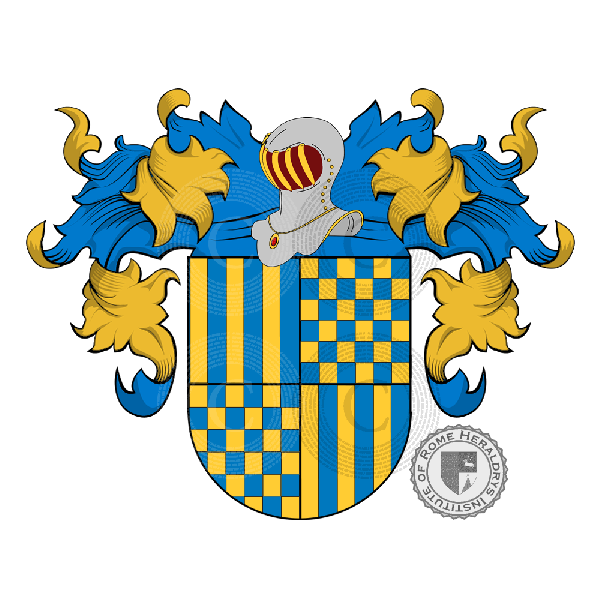Coat of arms of family Preto