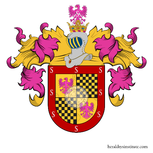 Coat of arms of family Sampaio