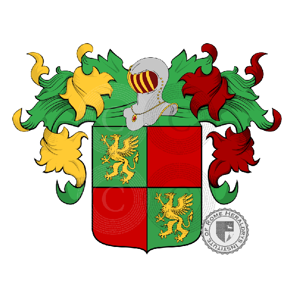 Coat of arms of family Mirandola