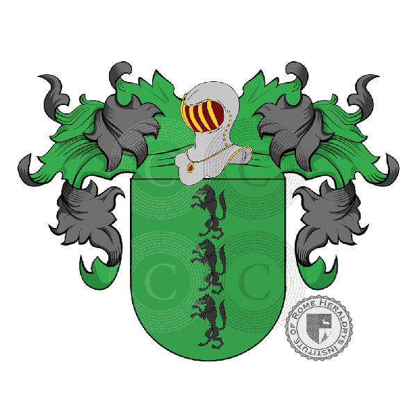 Coat of arms of family Segrelles