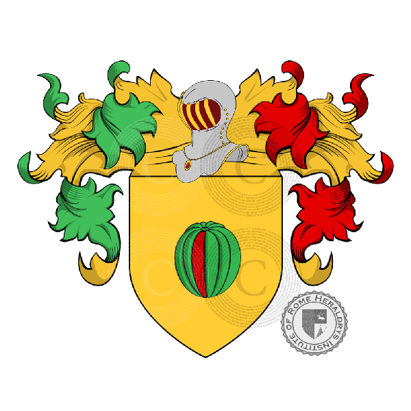 Coat of arms of family Milone
