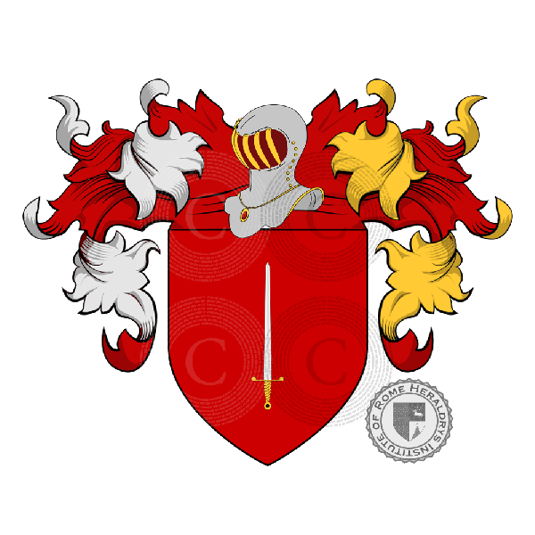 Coat of arms of family Dilone