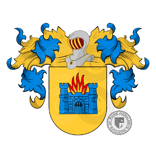 Coat of arms of family Molina