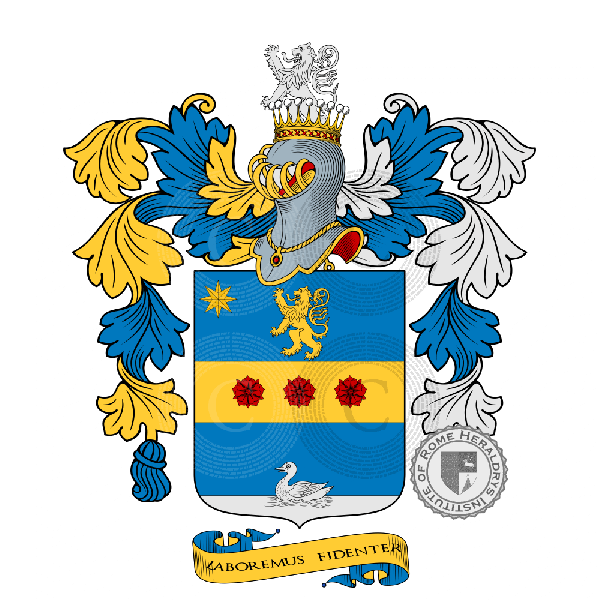 Coat of arms of family Padula