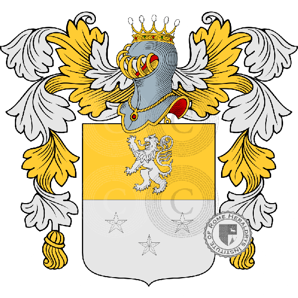 Coat of arms of family Padula