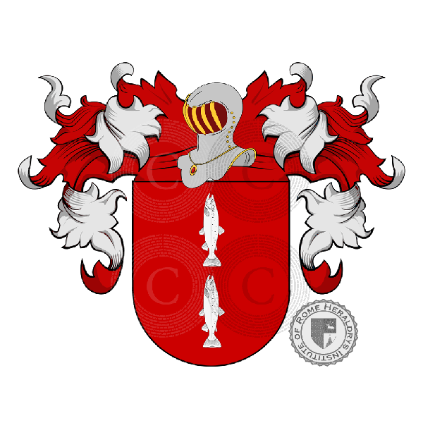 Coat of arms of family Dorrego