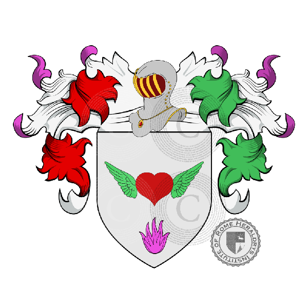 Coat of arms of family Arigò