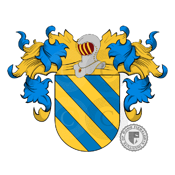 Coat of arms of family Moriano