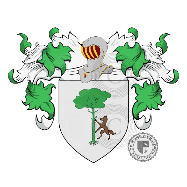 Wappen der Familie Milanese