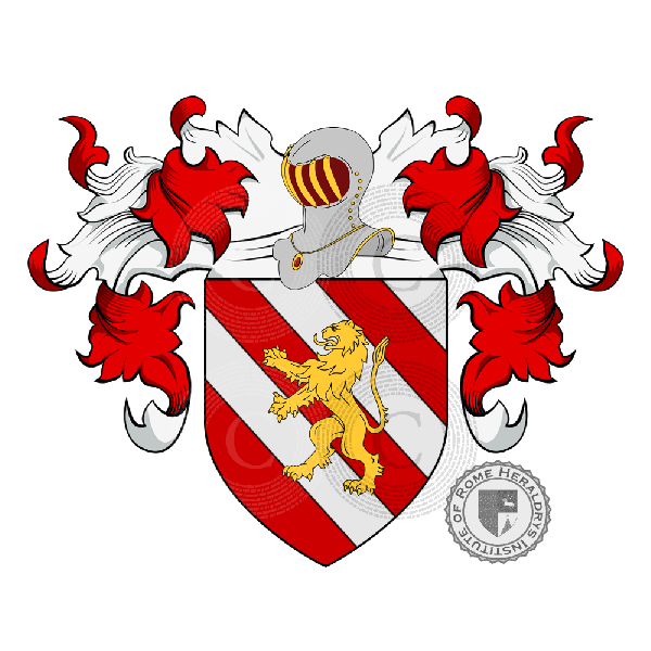 Coat of arms of family Baduaro
