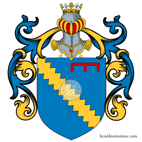 Coat of arms of family Curiale   ref: 22413