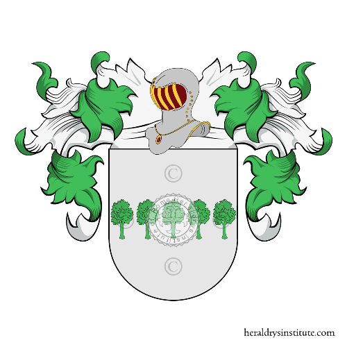 Coat of arms of family Cañadilla