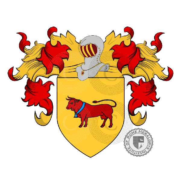 Coat of arms of family Béard