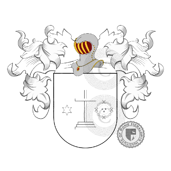 Escudo de la familia Fernández De Piérola