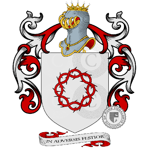 Coat of arms of family Festa