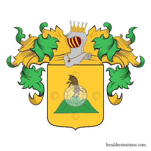 Coat of arms of family Carosi