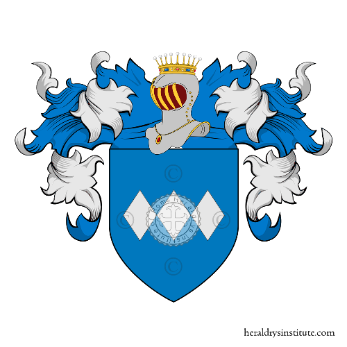 Coat of arms of family Graziadei