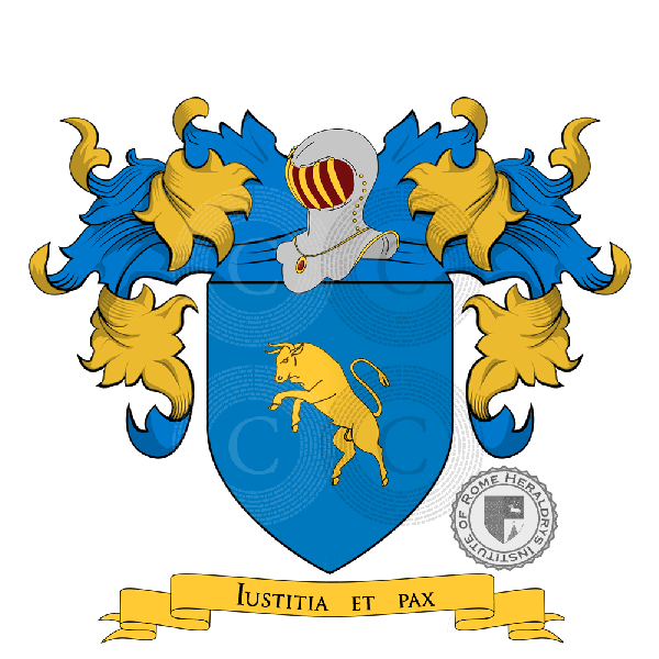 Coat of arms of family Turina