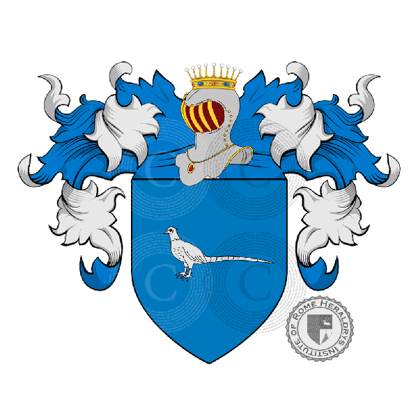 Coat of arms of family Fasanella