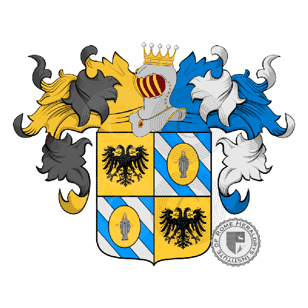 Coat of arms of family Caselli