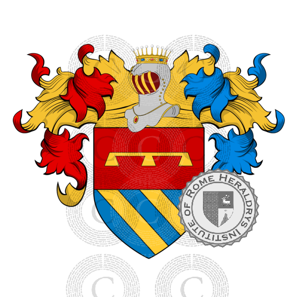 Coat of arms of family Del Doce