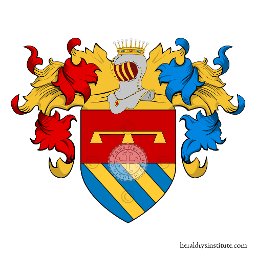 Coat of arms of family Del Doce   ref: 22568